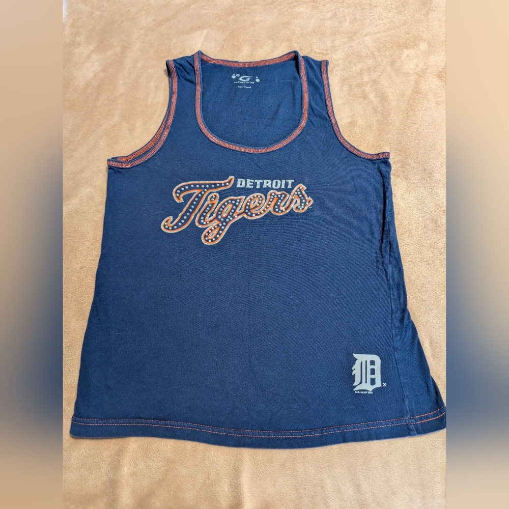 Detroit Tigers Official Team Ladies Tank Top